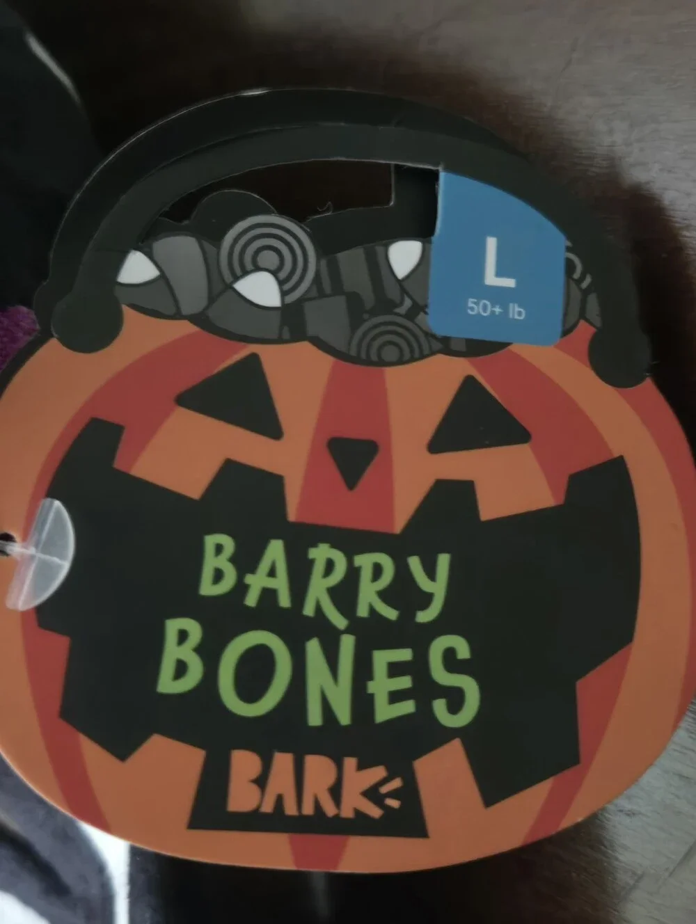 BarkBox Barry Bones Skeleton Halloween Dog Plush Toy NWT